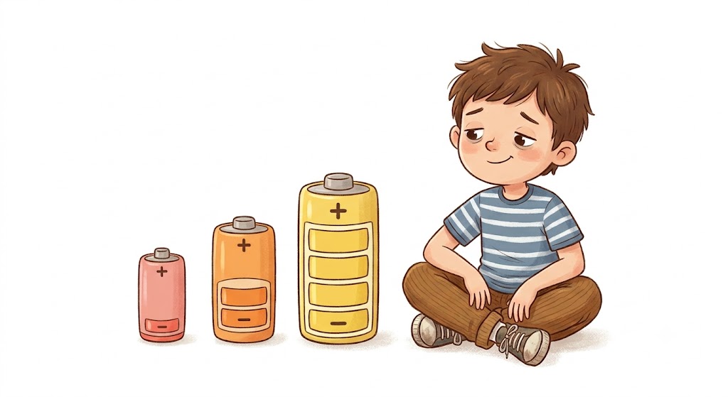 Batteries &agrave; plat