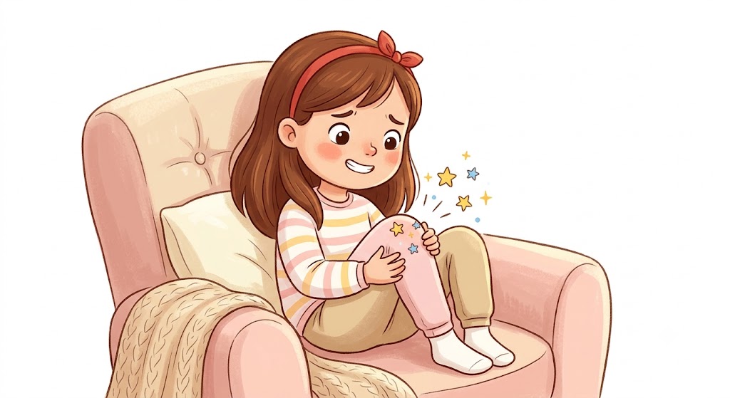 Enfant qui a mal